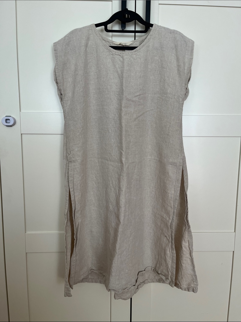 Elizabeth Suzann Josephine Tunic in Flax Linen